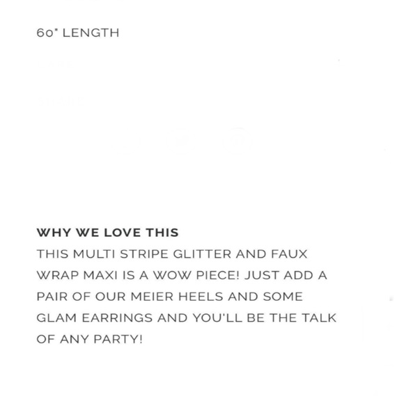 1X 2X A Beautiful Soul Kay wrap sparkle maxi dress - Picture 8 of 9